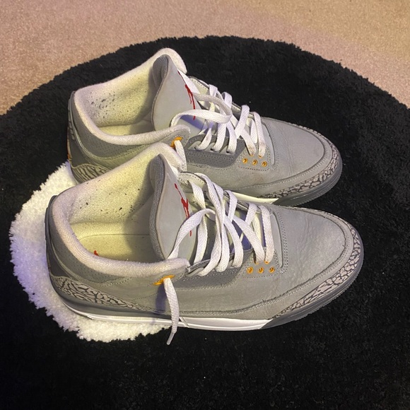 Jordan 3 Cool Grey 2021 Size 10.5 Used main image 8
